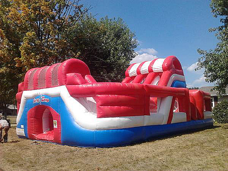 Obstacle Courses And Interactive Rides Inflatable rides