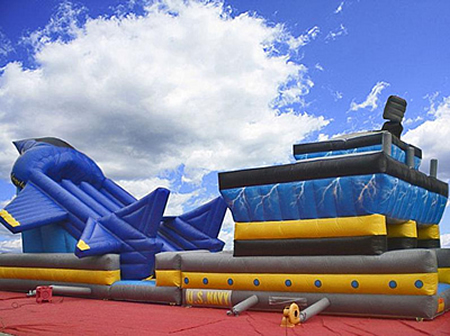 Obstacle Courses And Interactive Rides Inflatable rides